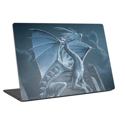 Vincent Hie Silver Dragon Universal Laptop 16in (13 x 9.4in) Skin